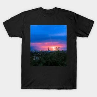 Lightning Over Norwich T-Shirt